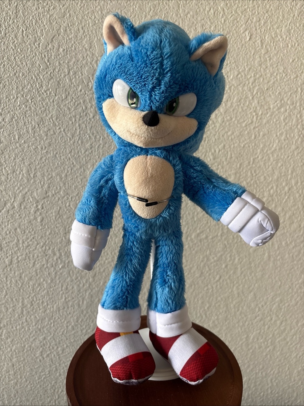 2022 Sonic The Hedgehog 2 The Movie SONIC 13” Soft Plush Toy Jakks Pacific